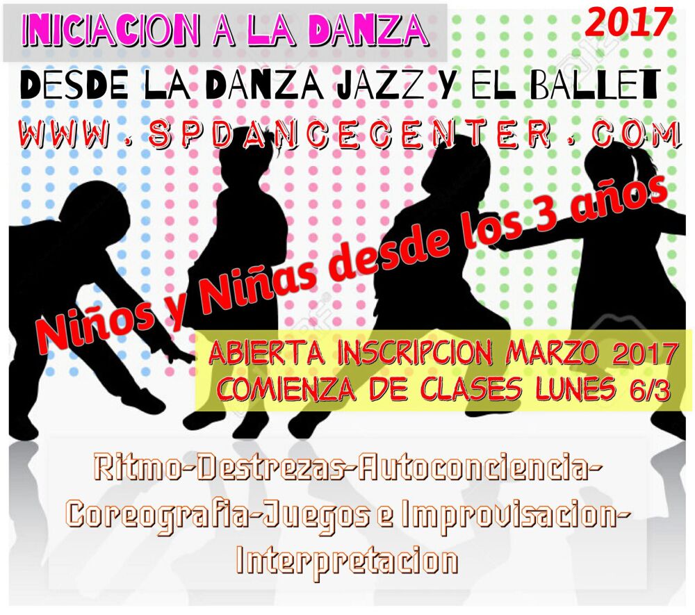 Clases de iniciacion a la danza