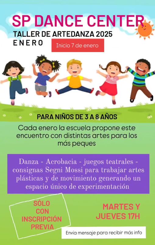 taller de arte danza infantil